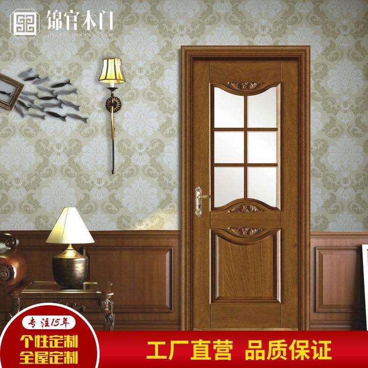 成都厂家供应全套全实木门 隔音实木门 承接各种工程实木手动木门