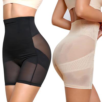 High Waist Tummy Sculpting Shorts Highwaist Womenswear