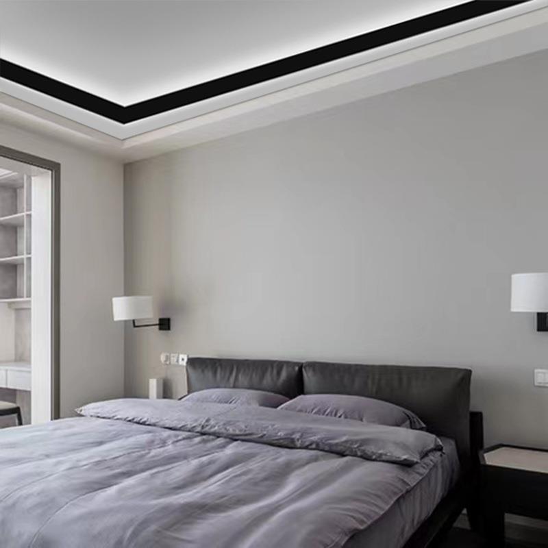 长条壁灯极简卧室床头条楼简约客厅围墙壁线条led356宽白梯色氛灯