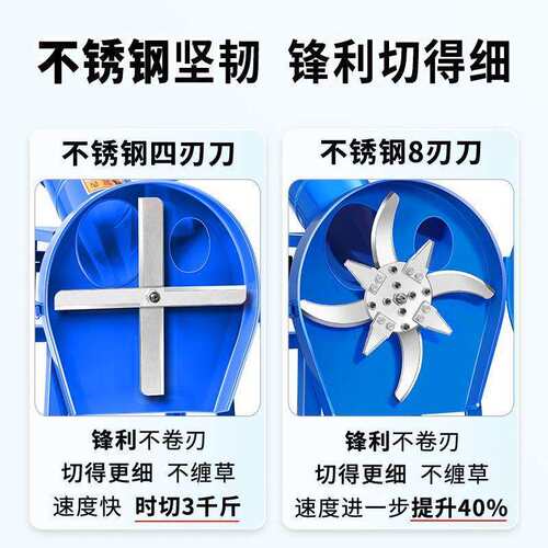 电动碎菜机喂鸡鸭铡草机切草机碎草机养殖小型家用粉碎机切猪草机