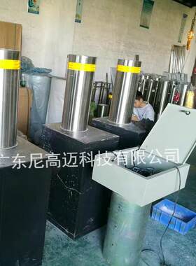 全自动液压地柱阻挠升降柱阻截升降桩路障地面收缩止车防撞柱