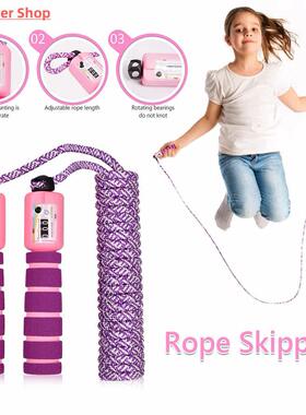 Counting Skipping Rope Fitness Exercise Jumping Ropes Childr