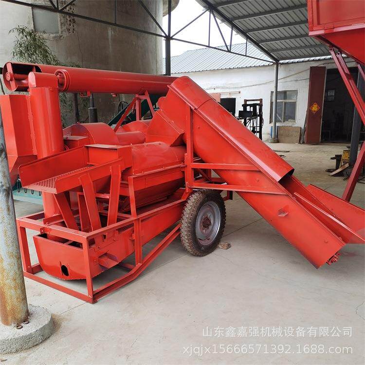 大型自动上料玉米脱粒机柴油移动便捷式打粒机新型粮食打玉米机