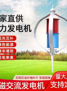 领风达Q型小型风力发电机 家用风力发电机 太阳能发电机 工程用的