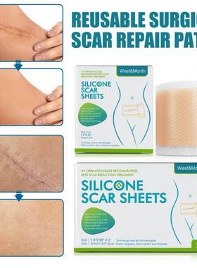 Self-Adhesive Scar Removal Silicone Gel Tape Sticker Sheet