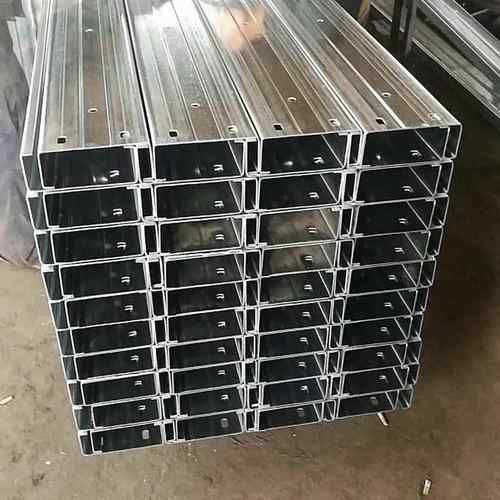 佛山钢材直销镀锌c型钢太阳能光伏支架冷弯型钢檩条加工