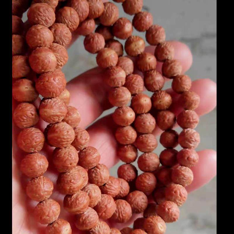 酸枣核文玩手串山枣胡小凤眼菩提野枣胡108颗手持长串脖挂毛衣链