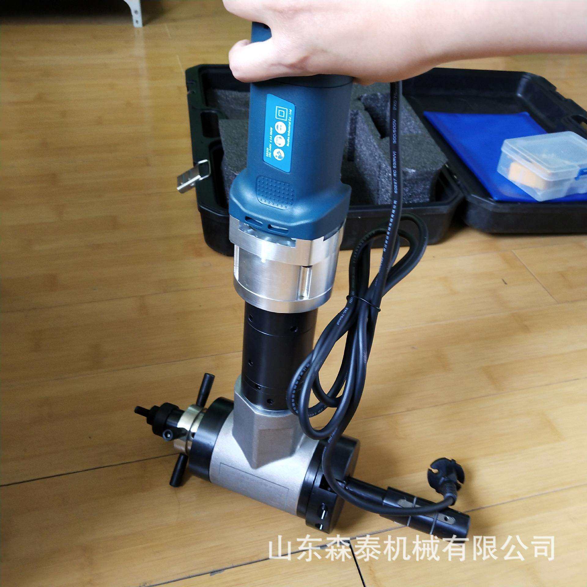 内涨式管道坡口机ISY-159型电动坡口机120型管子坡口铣削机