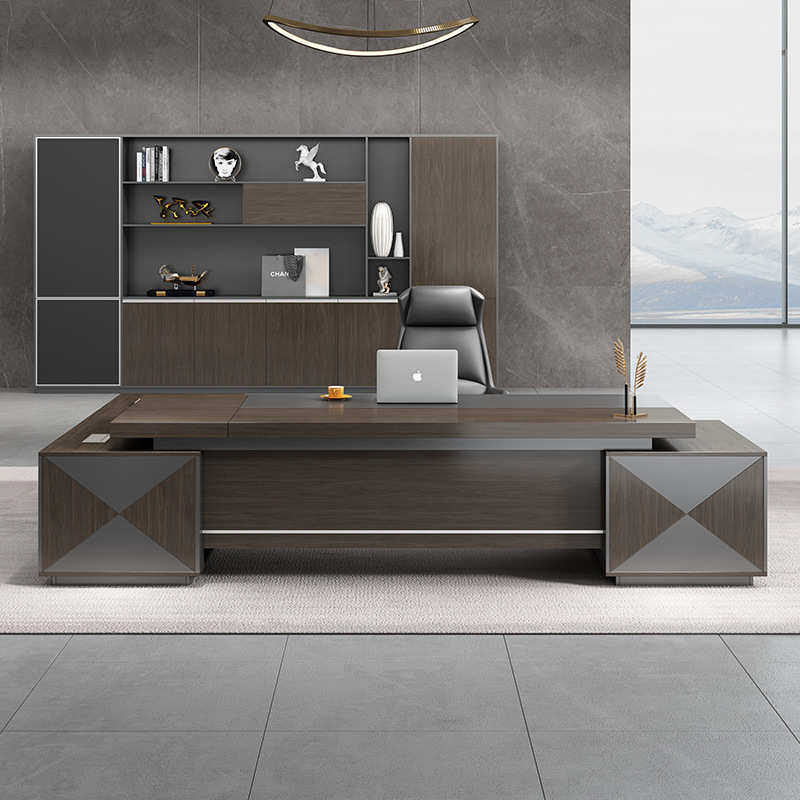 单人大班台办公桌老板桌椅组合简约现代主管经理桌总裁桌办公家具,商业/办公家具,大班台/主管桌,淘宝优惠券,粉丝福利购,淘宝优惠卷