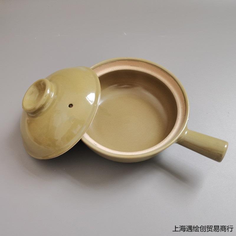 砂锅商用包邮沙煲明火小煲仔饭耐高温土砂锅家用传统单柄米线碗