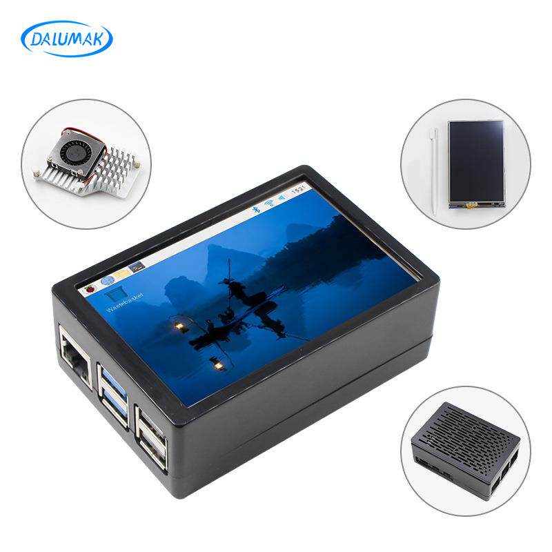 树莓派5 3.5寸电阻触摸屏 Raspberry Pi 5 3.5寸TFT显示屏ABS外壳