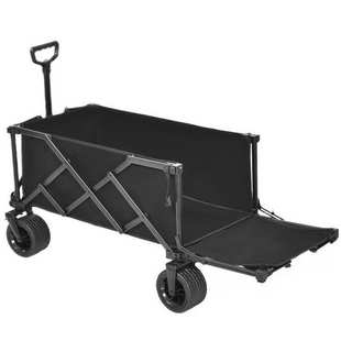 原始人露营推车户外营地拖车旅行可折叠手推野餐野营手拉车小拉车