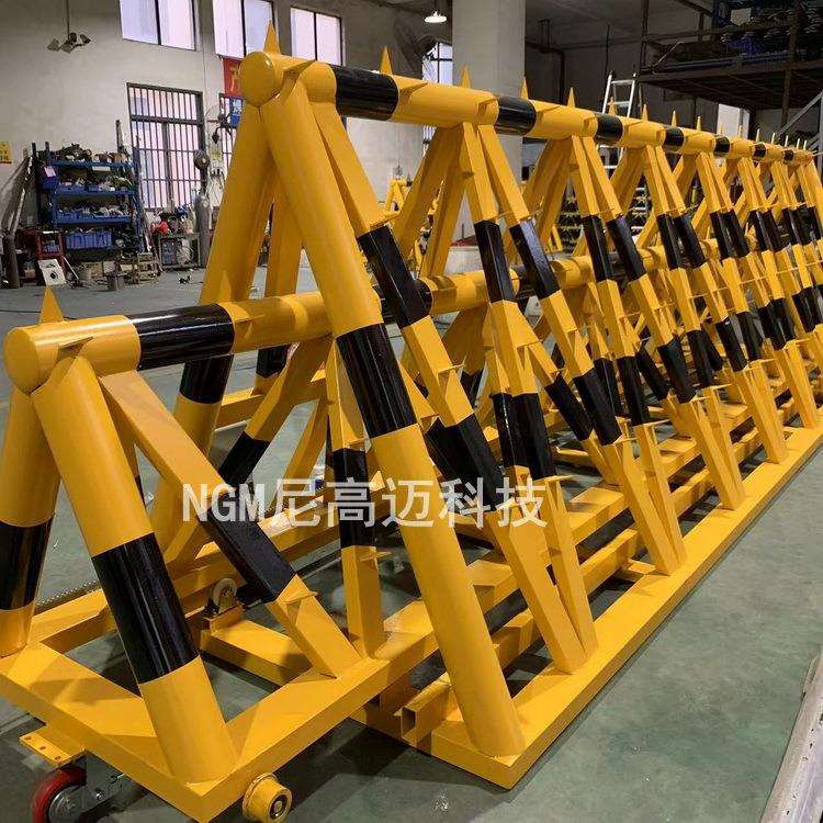 护可撞移动防撞栏电动拒马护栏NGM-JM小区学障校门口防冲路伸缩拒