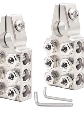 热12路电池端子连接器6x20AWG铅酸汽车音频改装电池端子