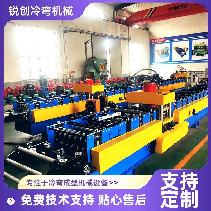 建筑冲孔钢跳板成型机镀锌脚手架防腐耐磨脚踏板压瓦机