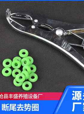 羊羔断尾钳断尾器羊断尾圈断尾皮筋去势圈羔羊断尾钳子小羊断尾器