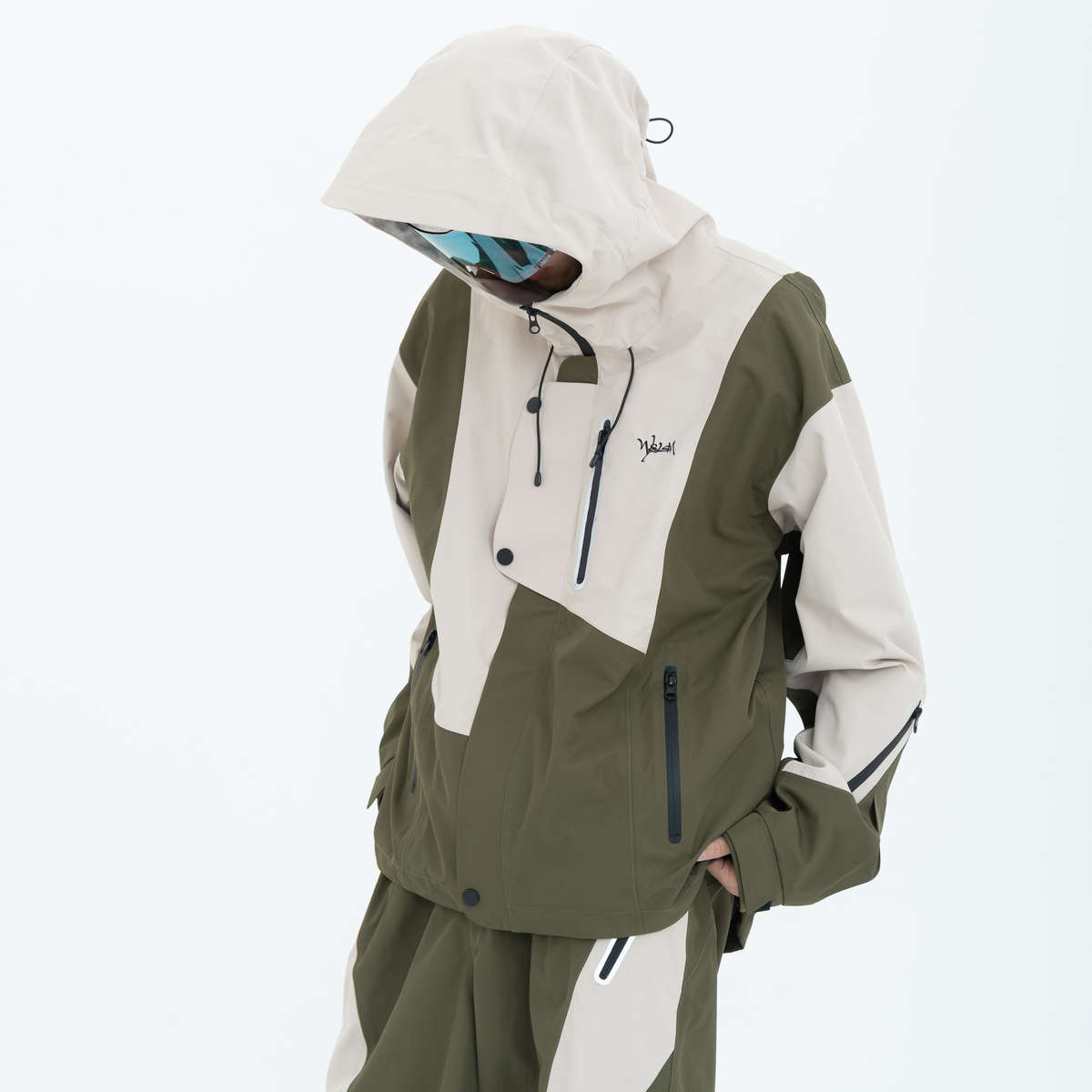 WELEM 全压胶专业滑雪服 | 冬季雪服宽松自由式刻滑双板单板男款