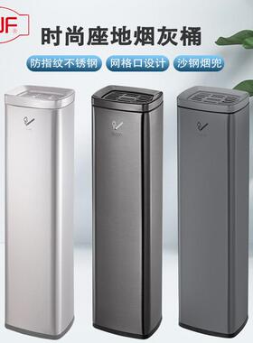 GN椭圆蒂形不锈钢立式烟烟柱灭烟柱吸F烟区GPX-129E专用桶头垃圾