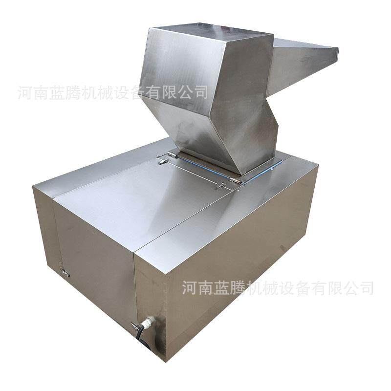 不锈钢牛骨羊骨破碎机饭店大骨头熬汤粉碎机根茎类中草药粗碎机