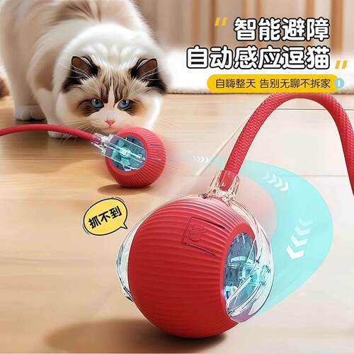 Automatic Cat Teasing Ball - A Smart Interactive Toy for Cat