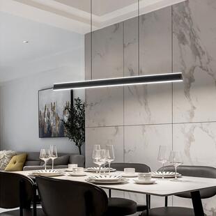 现长代简约吊灯线条爆条灯餐吊灯吧台912咖啡厅红灯饰网款 吊灯