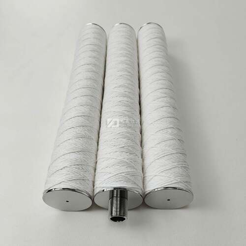 脱脂棉线绕滤芯84*520mm不锈钢316L线绕滤芯缠绕滤芯