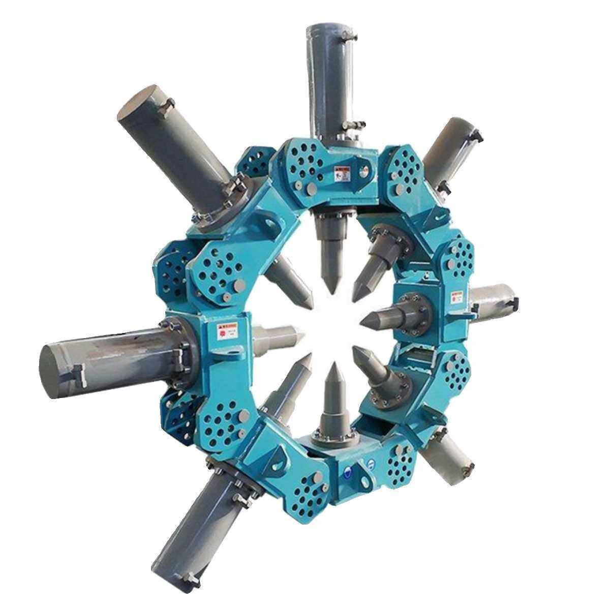 液压破桩机挖掘机圆柱方桩截桩机水泥桩破碎机灌注桩挖机切桩机