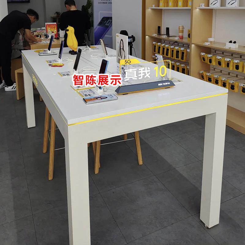 realme手机体验台展示台数码展示柜受理货柜售后服务配件柜台陈列