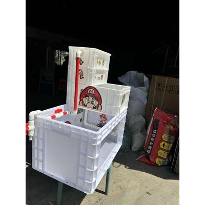 加高加厚周转箱养龟箱鱼缸龟缸透明五毫米超白钢化玻璃