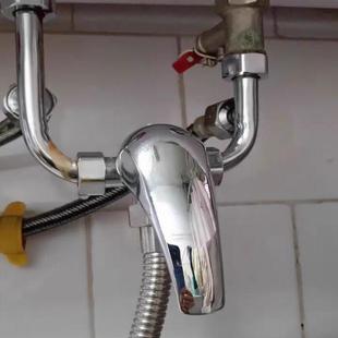 浴室通用型混水阀冷热淋浴水龙头电热水器配件大全花洒开关U型阀