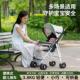 婴儿车推车可坐可躺0到3岁单手折叠露营推车推车折叠轻便儿童推车