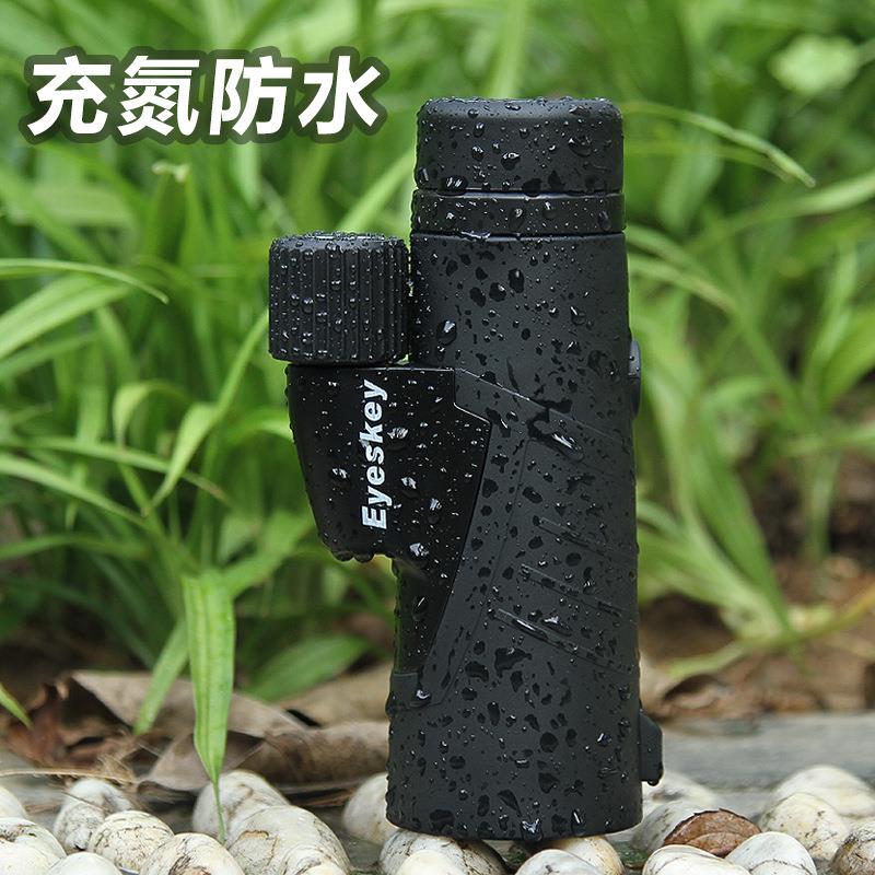 艾斯基12X50高倍单筒望远镜户外旅行专业高清望远镜便携防水倍镜