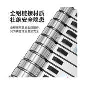 梯子新款 批发铝合金伸缩梯家用折叠梯子多功能便携爬梯厂家直供