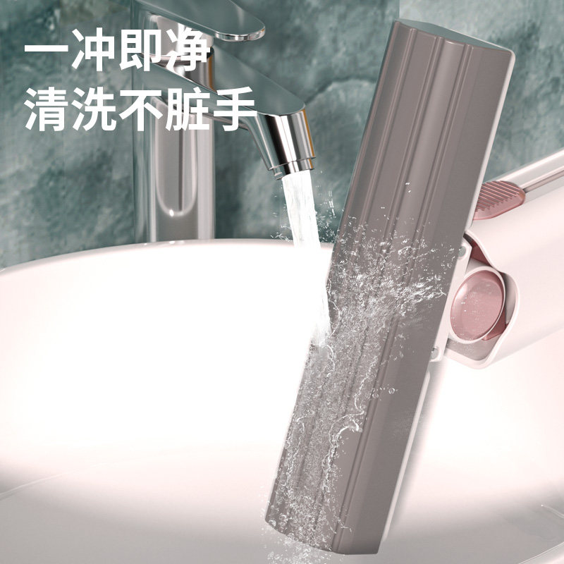 TD61多功能桌面懒人迷你小拖把手持免手洗吸水海绵卫生间厕所厨房,家庭/个人清洁工具,拖把桶,淘宝优惠券,粉丝福利购,淘宝优惠卷