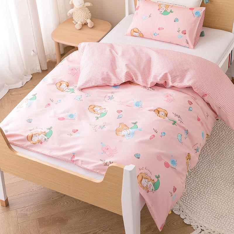 童工0厂A类60S纯儿被套120x15婴儿幼儿EXM园被罩单件150棉x200