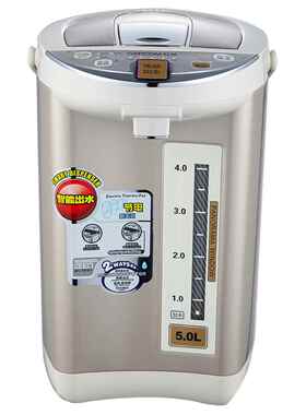 致林PBD-3025大容量家电5L不锈钢电热水壶保温瓶电热开水瓶电动