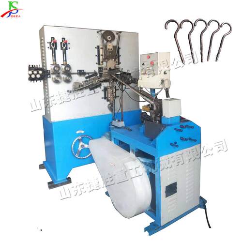 Bending machine不锈钢线衣架钩成型机 全自动搓螺牙挂钩生产机