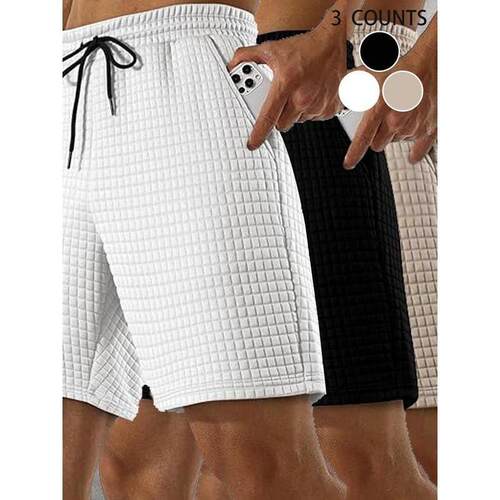 K 78667 American Street Style Checkered Shorts 美式方格短裤