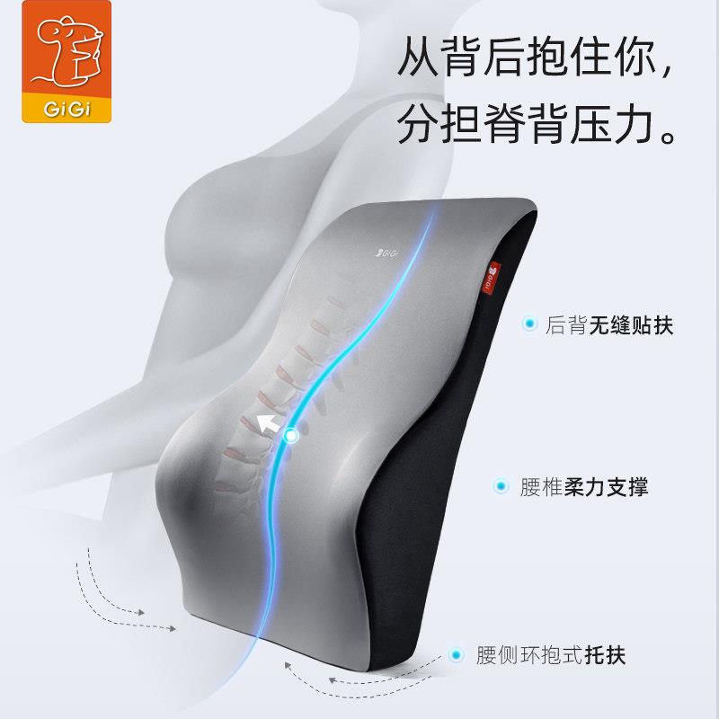 汽车头枕靠腰 护靠载垫车座-111椅护颈椎枕 腰托腰垫车用靠腰垫