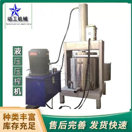 全自动苹果沙棘果冷榨榨汁机 果蔬脱水机 工业级液压压榨机