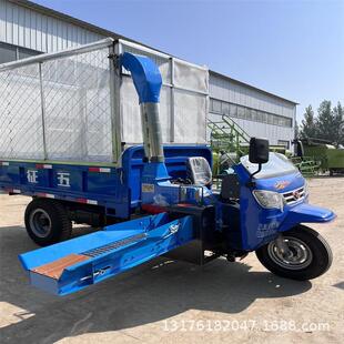 自动进铡草机牛草料羊揉碎草机32马力车载丝机1USS0吨秸秆揉搓料