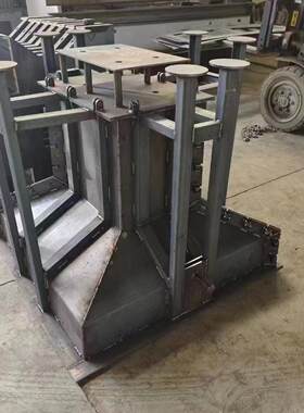 现浇钢结构混凝土基础模具预制墩基座模板装配式建筑底座铝模