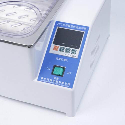 304不锈钢一次成型六孔数显恒温水浴锅ZPC系列实验室小型6孔水箱