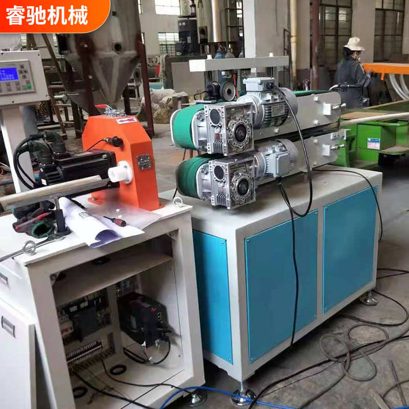 TPU皮带牵引机塑料胶条管材仿藤牵引机小线管吸管皮带牵引机