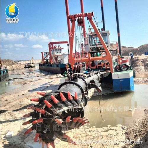 城市建设河道清淤船现货码头绞吸式挖泥船链斗式挖沙选金船