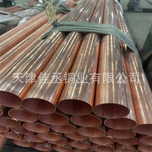 50x5 50x4 导电纯铜管大口径厚壁管 地铁站垂直接地体 紫铜管现货