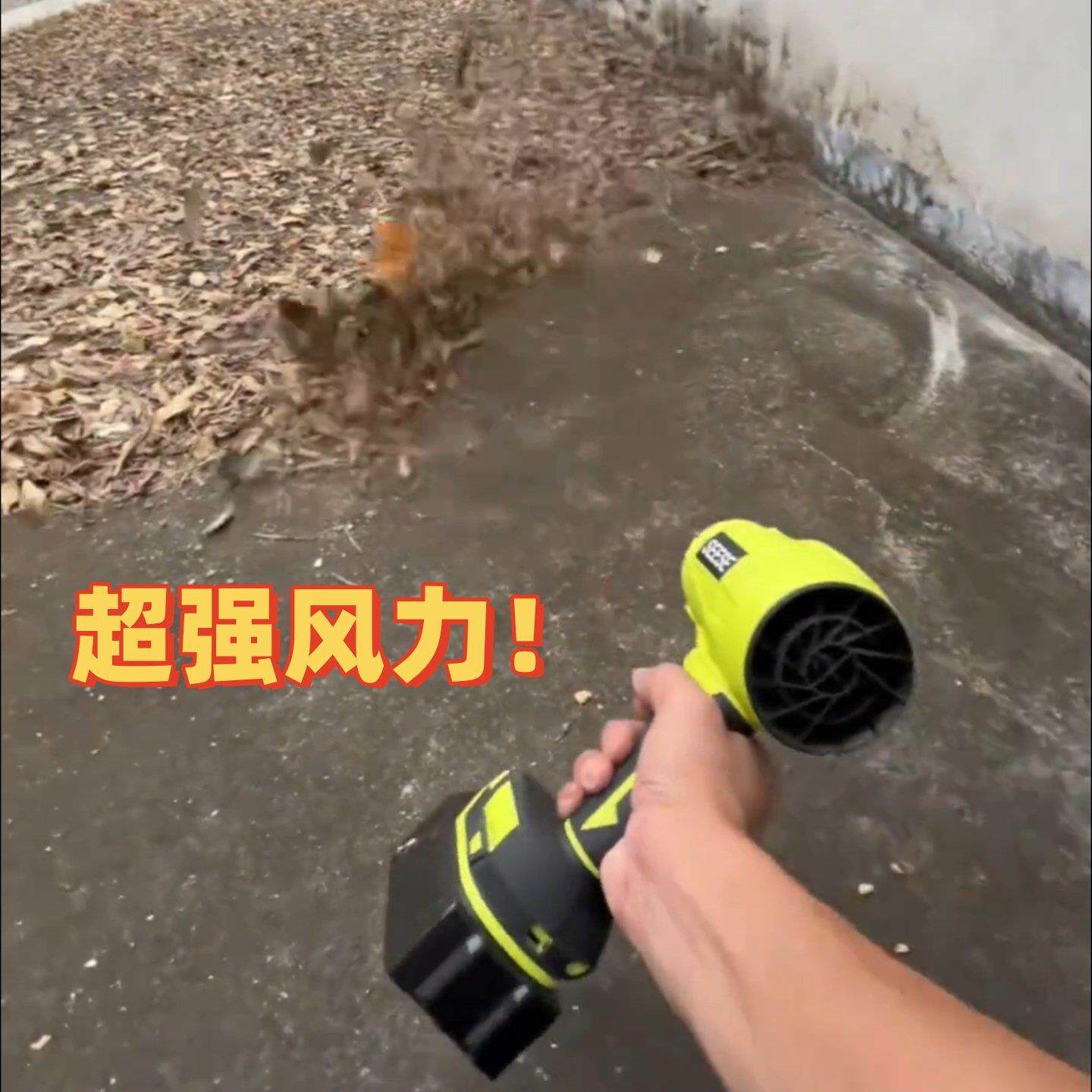 户外扫地手持吹风机鼓风机大功率型工业强力除尘暴风机树叶吹尘机