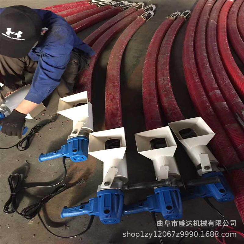 软牛筋管螺旋无轴绞龙抽料机 上料装袋抽麦收谷上粮机 软管吸粮机