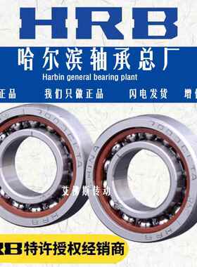 HRB哈尔滨配对轴承7000 7001 7002 7003 7004 7005AC CP5DB精密DT
