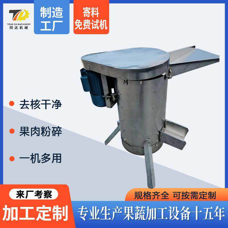 大型水果去核机油柑橄榄工业脱核粉碎机商用果蔬去籽设备